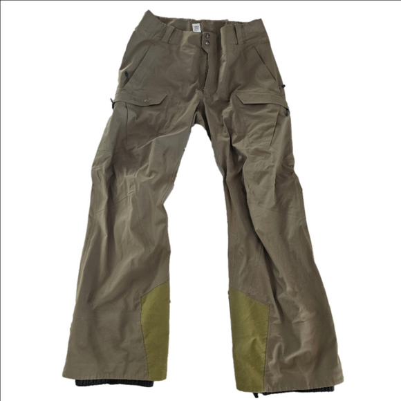Patagonia Men’s PowSlayer GORE-TEX Pro Snow Pants Medium Cascade Green - Picture 5 of 10